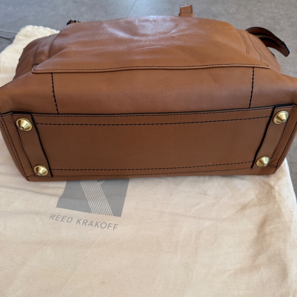 Reed Krakoff Uniform Satchel, Cognac leather - Picture 5 of 13